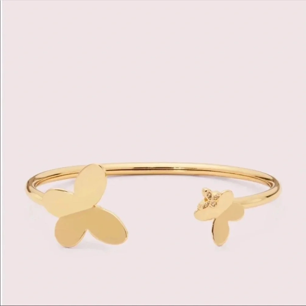 Kate Spade ‘in a flutter’ butterfly flex cuff bracelet - Picture 8 of 8